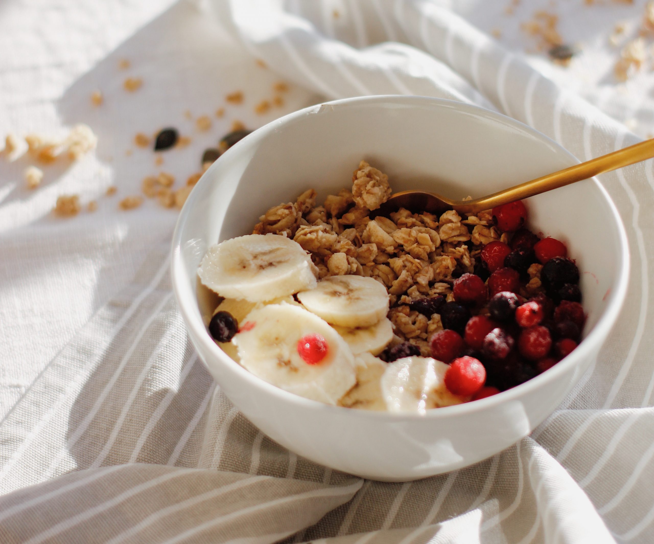 Porridge healthy : banane & avoine