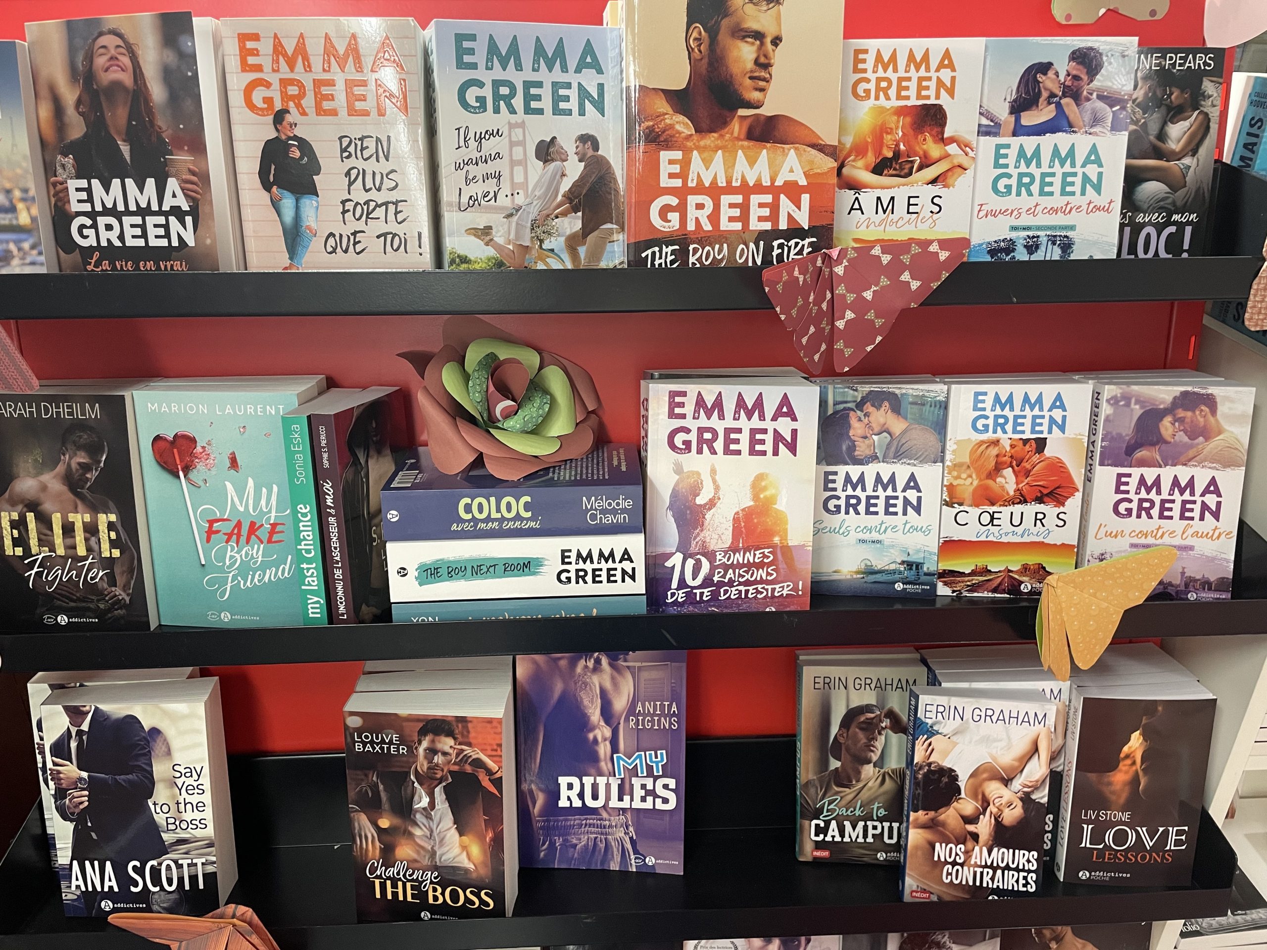 Emma Green : que est l’ordre de lecture de ses livres ?
